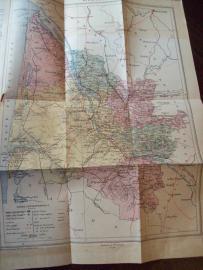Geografia i zabytki departamentu Gironde (Bordeaux ) - mapa i 15 rycin 1890