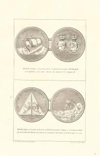 Medale na pamiątkę pokoju w Alt Ranstadt oraz z okazji uwolnienia synów Jana III Sobieskiego - Leonard Chodźko 1839