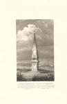 Obelisk na pamiątkę spotkania Jana III Sobieskiego z cesarzem Leopoldem pod Wiedniem - Leonard Chodźko 1839