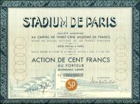 Stadion w Paryżu 1934