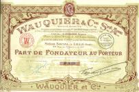 Spółka Wauquier & Cie 1923
