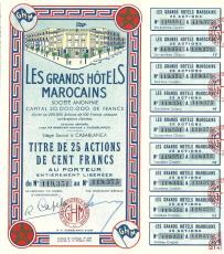 Wielkie Hotele Maroka - Casablanca 1948