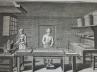 Encyklopedia Diderot - Produkcja laku do pieczęci z wosku 1763 2 plansze