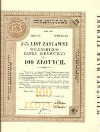 Wileński Bank Ziemski 1926