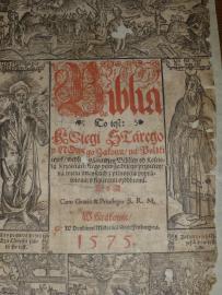 1. BIBLIA, to iest Księgi Starego y Nowego Zakonu 1575