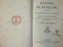 10. BAUSSET DE,  Louis-Francois, Histoire de Fenelon. Tome deuxieme 1808