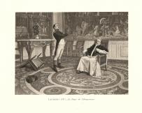 280. LAURENS Jean-Pierre, Le Pape et l'Empereur. Napoleon i Pius VII 1896