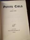 306. PAYER André, Petits Ciels. Dedykacja Autora 1933