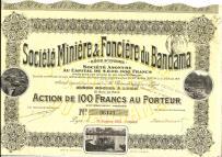 Górniczo-Rolnicze Towarzystwo Kolonialne „Bandama” Wybrzeże Kości Słoniowej 1913