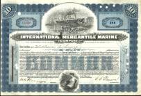 International Mercantile Marine Company - Titanic 1924 Niebieska