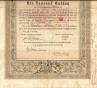 Obligacja C. K. Austrii 1000 Złotych Waluty Austriackiej 1 VII 1868
