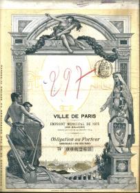 Obligacja Miasta Paryża 1875