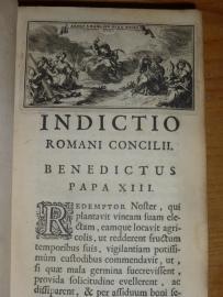 Akta Synodu Rzymskiego z 1725 roku Bruksela 1726