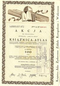 Książnica Atlas we Lwowie 1930