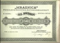 Kopalnie Ropy Mraźnica k. Borysławia 1923