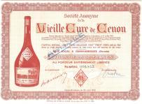 Wino Bordeaux Vieille Cure de Cenon 1952