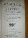 Kamila albo listy dwóch dziewczyn. Ekslibris szlachecki Londyn-Paryż 1785