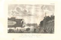 98. CHODŹKO Leonard, La Place de l’Hotel de ville et le grand Theatre à Varsovie. 1839