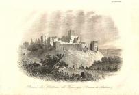 115. CHODŹKO Leonard, Ruines du Chateau de Tenczyn (Environs de Krakowie). 1839