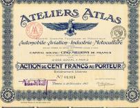 193. ATELIER ATLAS. 1917