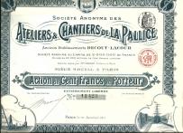 Towarzystwo Stoczni La Pallice w La Rochelle 1911