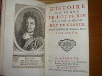 Pozłacana historia panowania Ludwika XIV króla Słońce Awinion 1746