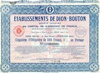 Automobile Dion-Bouton 1926