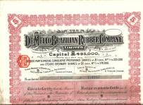 Kompania Brazylijska Kauczuku De Mello 1907