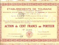 Towarzystwo Aprowizacji Turenii w Tours 1926