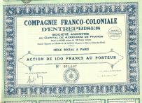 Francuska Kompania Kolonialna 1930