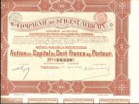Kompania Kolonialna Południowo-Wschodniej Afryki 100 Franków 1899