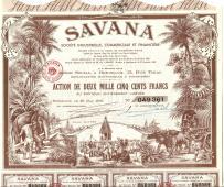 Towarzystwo Kolonialne Savana w Indiach 1952