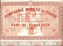 Kompania Górnicza Souss w Maroko 1949