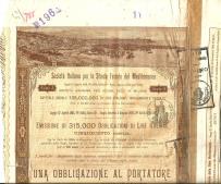 Kolej Śródziemnomorska Włoch 1887