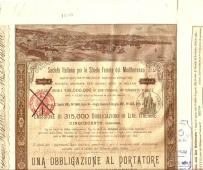 Kolej Śródziemnomorska Włoch 1887
