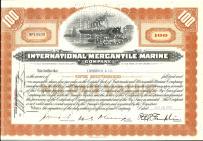 International Mercantile Marine Company - Titanic 1933 Pomarańczowa
