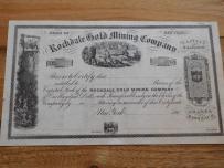 Rockdale Gold Mining Company 1860