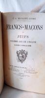 Masoneria - Żydzi i masoni dedykacja Autora 1880