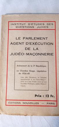 Masoneria - Parlament Agentura Żydów i Masonów 1940