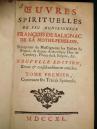 Dzieła duchowe Fenelona psychologia i religia T. 1- 1740