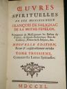 Dzieła duchowe Fenelona. Listy psychologia i religia T. 3- 1740