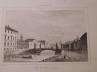 Zbiór 5 stalorytów widoków Petersburg i Peterhof 1838