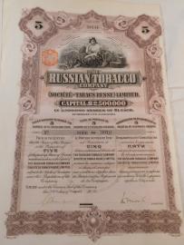 The Russian Tobacco Company 5 Funtów Szterlingów 1915