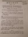 Rewolucja Francuska - Dekret Konwentu Narodowego 1794