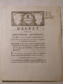 Rewolucja Francuska - Dekret Konwentu Narodowego 1793