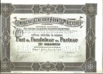 Francusko-Malgaska Kompania Madagaskaru 1899