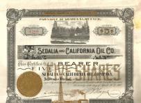 Sedalia and California Oil Company 1902