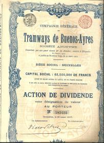 Tramwaje Buenos Aires 1907