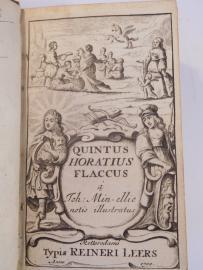 Horacy Dzieła Carmina Satyry Listy 1700