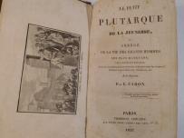 Caron Plutarch Żywoty sławnych mężów dla młodzieży 6 rycin Paryż 1827